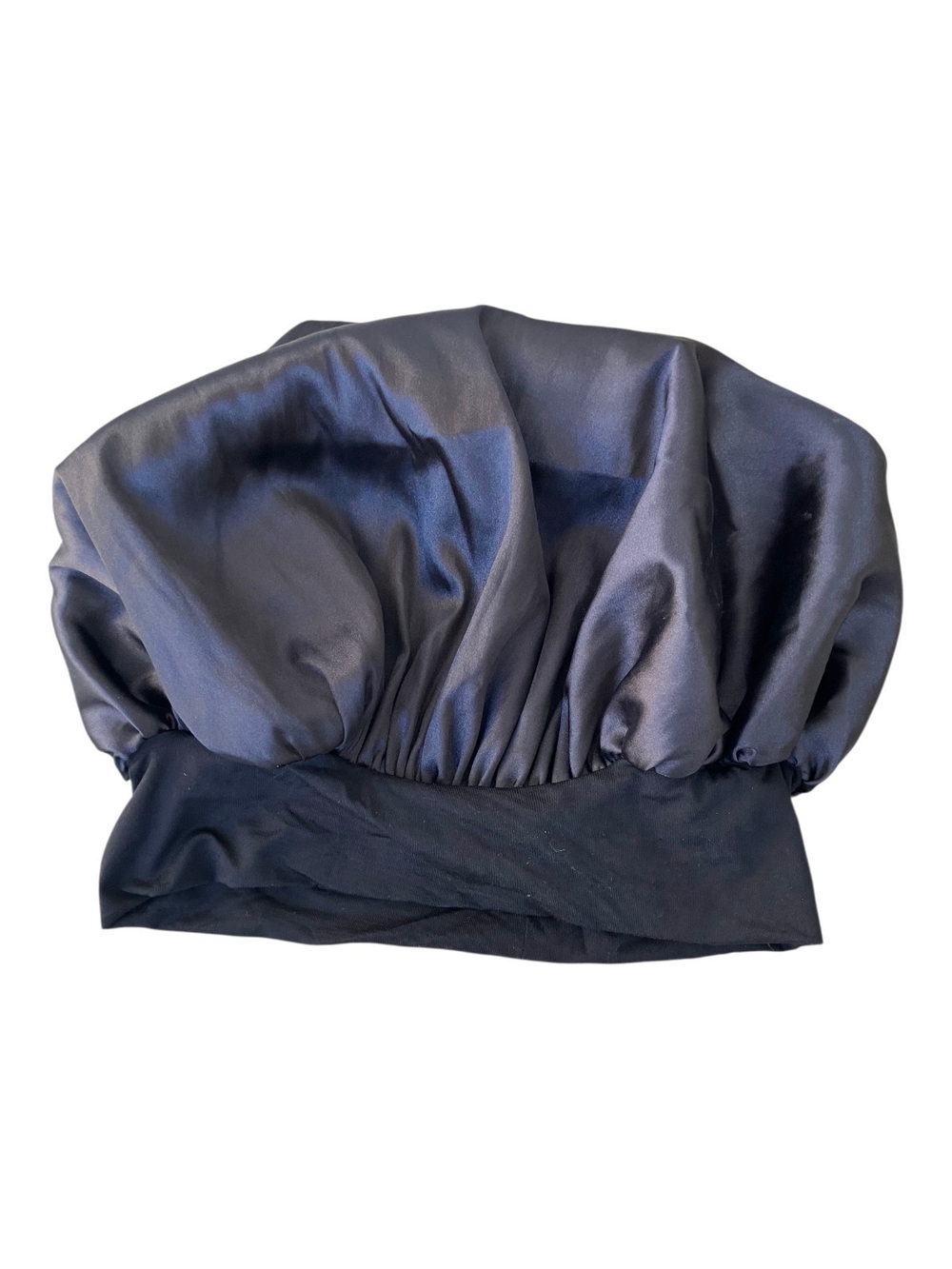 Women’s Black Satin Sleep Bonnet Hair Protection Cap – Free With $20+ Bundle